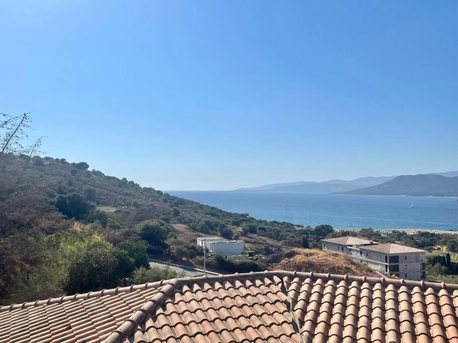Charmante Petite Maison Magnifique Vue Mer Propriano  Buitenkant foto